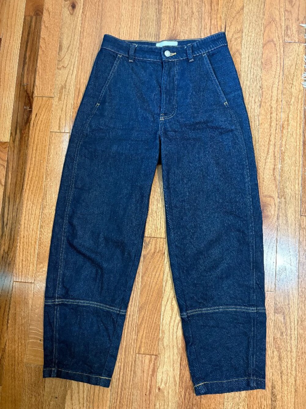 Everlane Utility Barrel Jean dark denim Size 25R